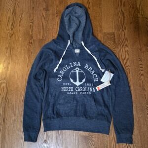 Ocean Drive Carolina Beach North Carolina Hoodie Pullover Size M New‎ With Tags